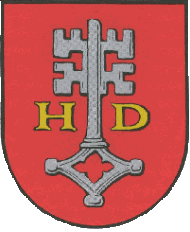Letztes Wappen ehemalige Gemeinde Hochdorf Ortsteil Hochdorf 